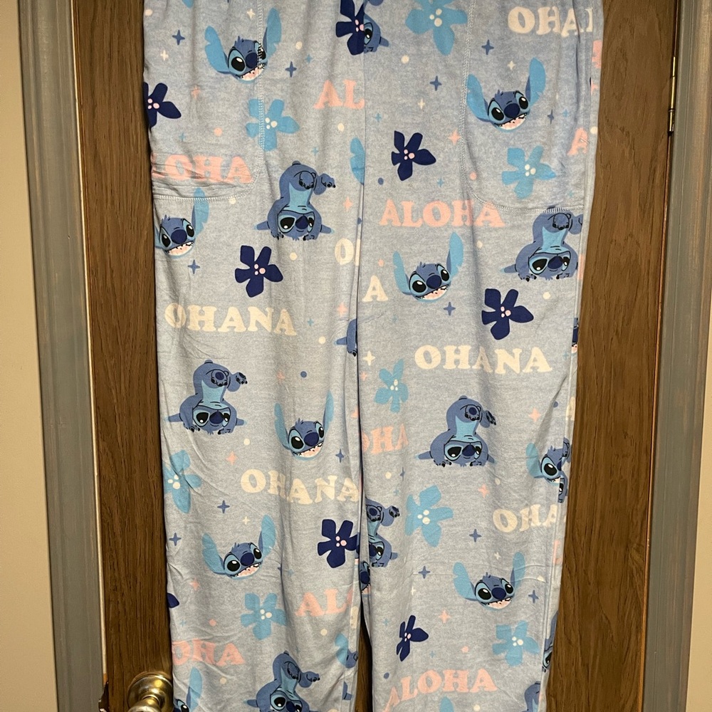 Disney Stitch Womans Pajamas - Blue